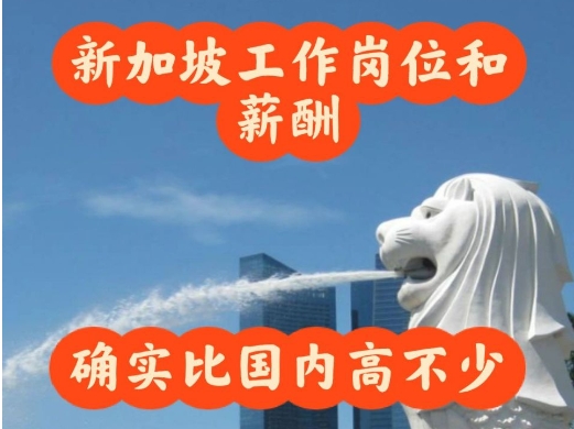 新加坡務(wù)工：月入過萬，享受不一樣的人生！